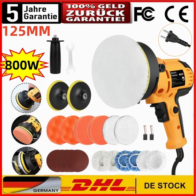 Polisseuse Orbitale 12V Sans Fil TANBURO - Disque 145mm - 8 Vitesses - Pour Batterie 12V - Neuf