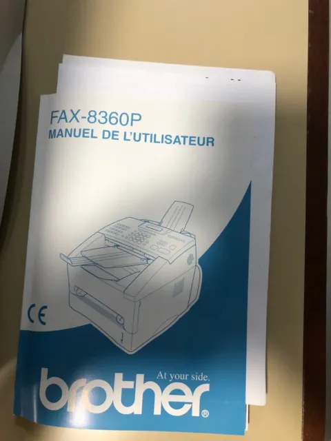 Fax Brother 8360P