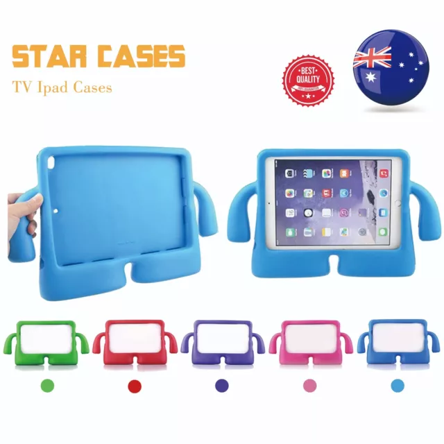 iPad 789 10 Mini Air4 Pro11 23456 Kids Heavy Duty Shockproof Case Cover Handle