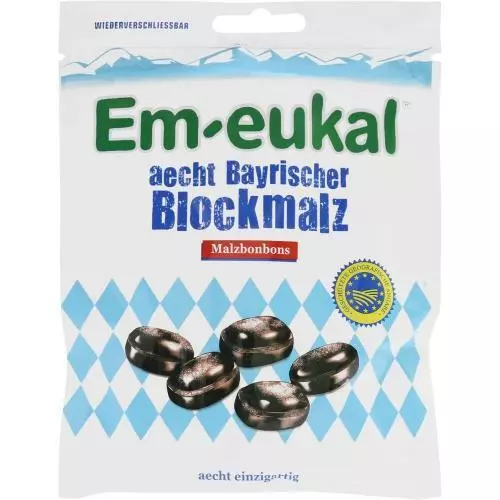 EM EUKAL Bonbons aecht Bayrischer Blockmalz gg.Azh 100 g