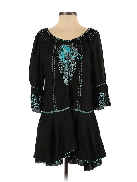 NWT Krista Lee Women Black Casual Dress S