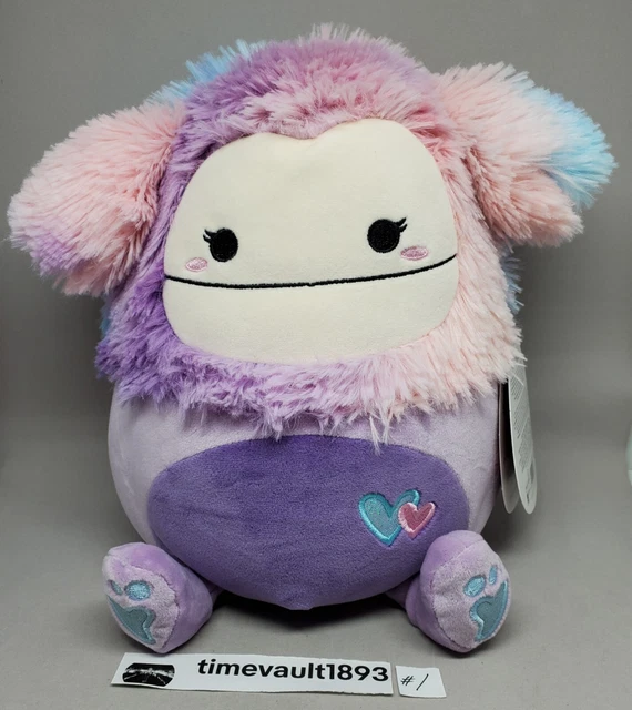 SQUISHMALLOWS EDEN PURPLE Bigfoot 8" Plush NEW 2024 Valentine's Day