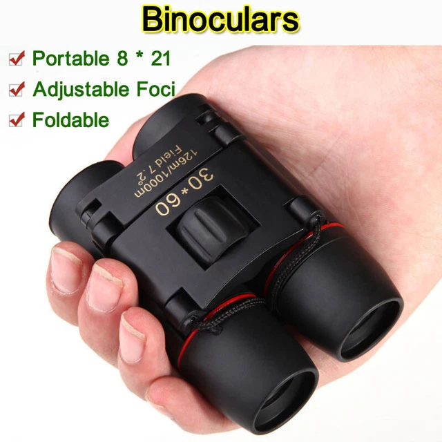 Portable foldable 8 * 21 Binoculars,Outdoors Telescope with Adjustable foci