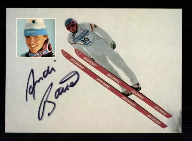Andreas Bauer Autogrammkarte Original Signiert Skispringen+A 205490