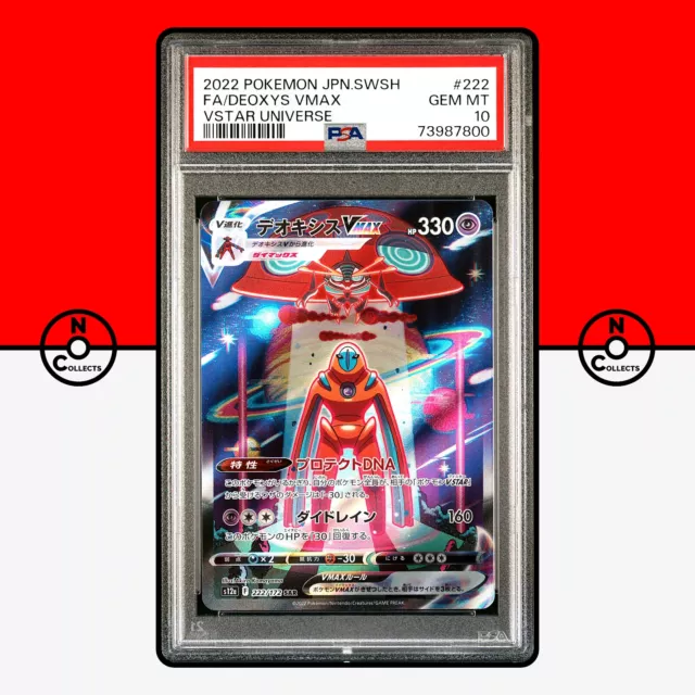 FA/Deoxys - Vstar Universe - 185/172 - PSA 10