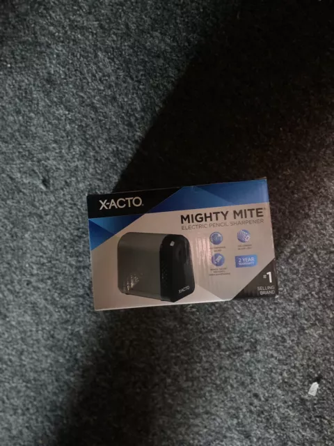 X-Acto Mighty Mite Electric Pencil Sharpener, Gray