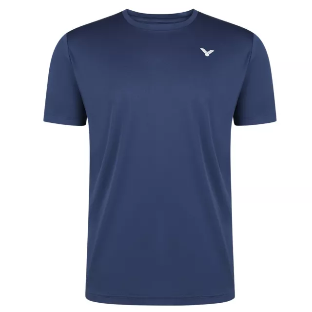 Victor T-Shirt T-13102 B Unisex blau. Höhe 152 cm Sport Badminton Squash Shirt