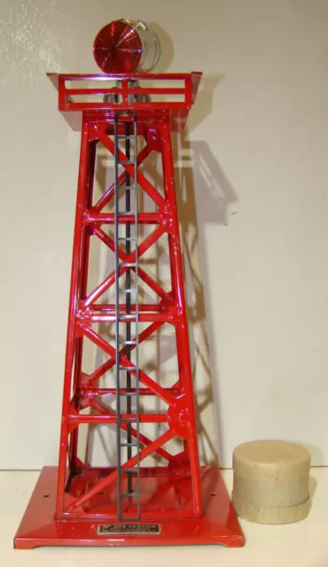 LIONEL NO. 394 Red Rotary Beacon Tower
