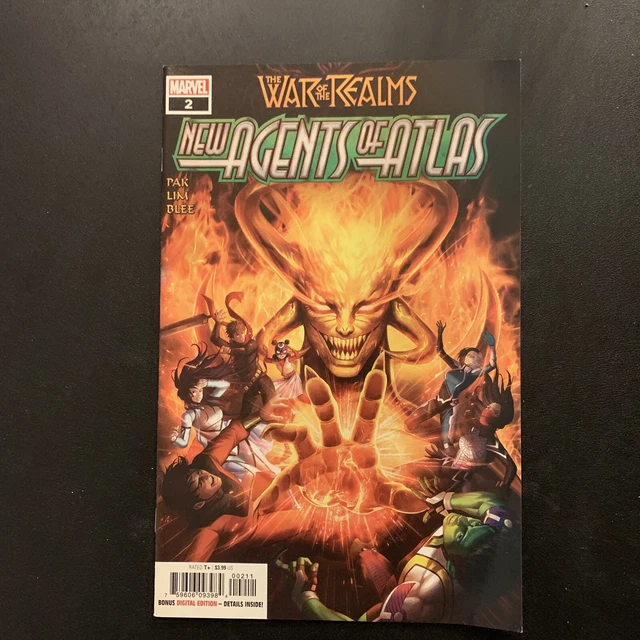 NEW AGENTS OF ATLAS War of the REALMS #2 1st Sword Master VF Marvel Comics
