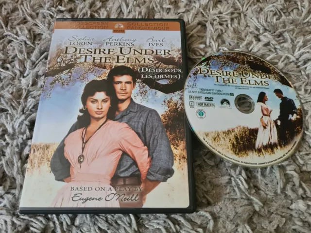 Desire Under The Elms Dvd REGION 1 Sophia Loren Anthony Perkins 1957