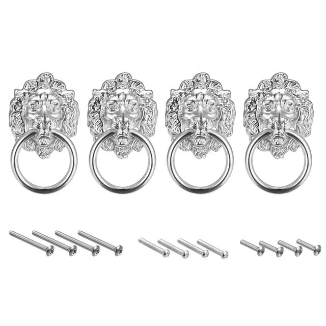 Drawer Knobs, 2.68" Dresser Handle Cupboard Pull for Furniture Part, 4Pcs Silver