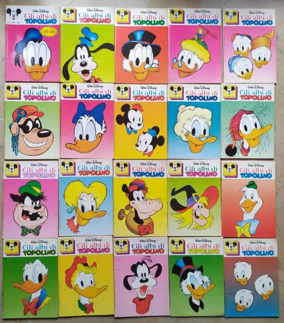 Gli Albi Di Topolino Lotto 32 Numeri Dal 2 Al 64 Nuova Serie Disney 1993/1999