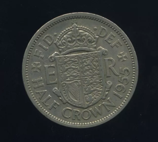 Elizabeth II 1955 Halfcrown