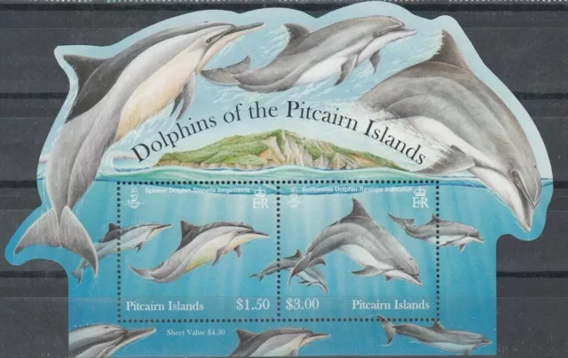 Pitcairn Islands 2012 - Dolphins of the Pitcairn Islands - Miniature Sheet - MNH