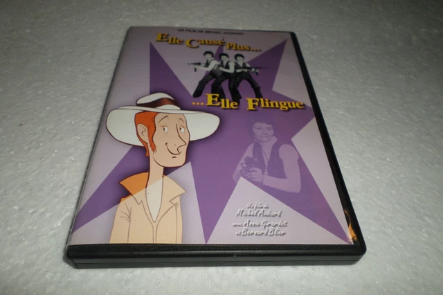 DVD  - ELLE CAUSE PLUS, ELLE FLINGUE  /  Annie GIRARDOT, Bernard BLIER  / DVD