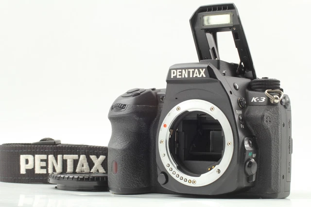 【MINT】 Pentax K-3 24.3MP Digital SLR DSLR Black Body Only From JAPAN #339