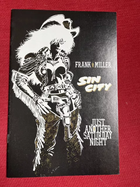 Sin City: Just Another Saturday Night VFN+ 1998 *MARV STORY - FRANK MILLER*