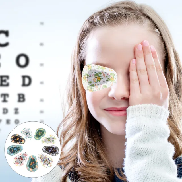 18 pezzi bende per gli occhi per bambini, bende per gli occhi per bambini ambliopia,