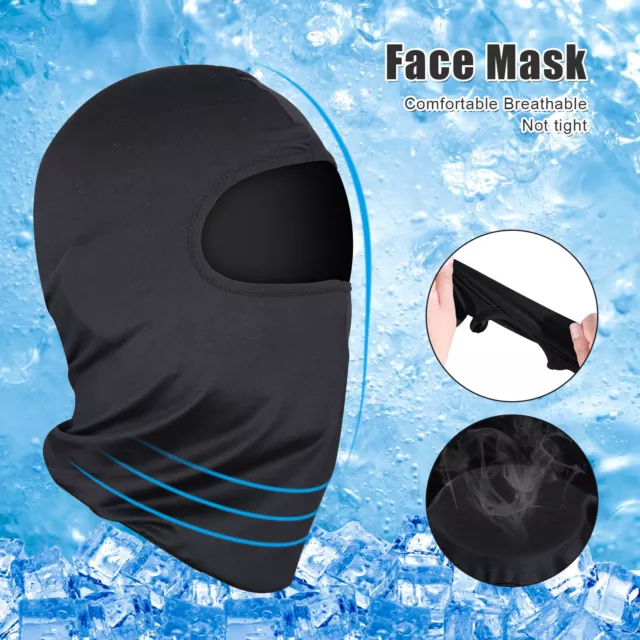 3 X Sturmhaube Gesichtsmaske Balaclava Face Mask Winddicht Warm Fahrrad Bike Ski 2