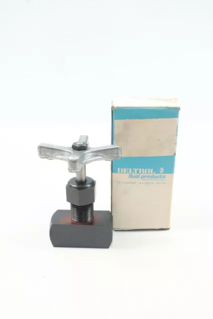 Deltrol SB250S1 Manual Needle Valve 1/4in Npt