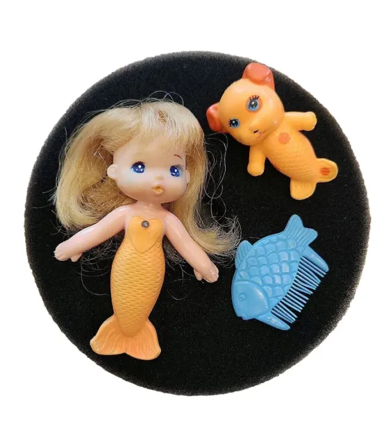 RARE TAKARA Prototype VTG KENNER JAPANESE HTF! SEA WEES Mermaid Comb Baby SPONGE