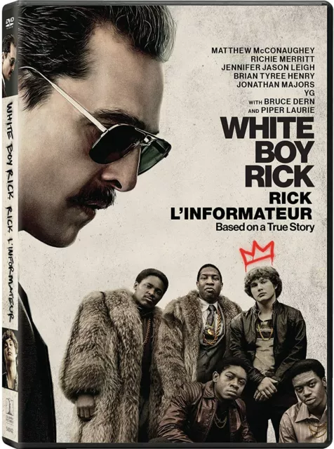 White Boy Rick (DVD, 2018, English/French)