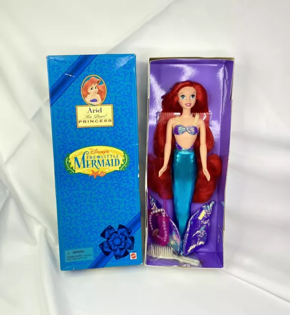 Vintage 1997 Disney The Little Mermaid Ariel Sea Pearl Princess Mattel Doll