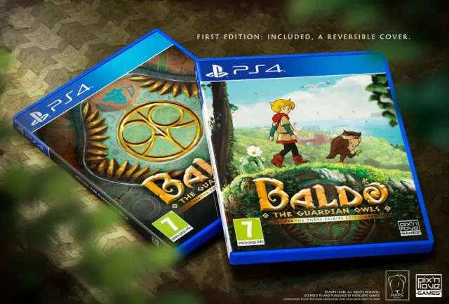 BALDO The Guardian Owls First Print Edition PS4 Pix'n Love Games Multi-Language