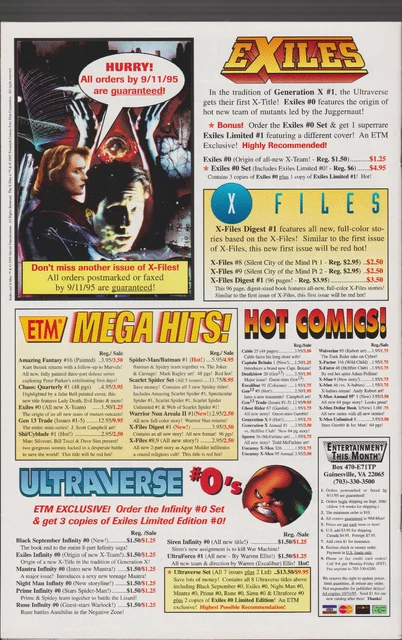 X-Files Annual #1,  Vol. 1 (1995-1998) Topps Comics 2