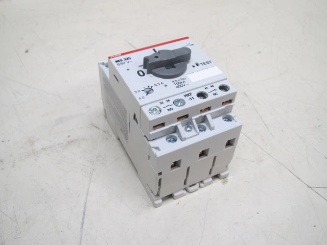 ABB 3-Pole Manual Motor Starter Relay Contactor P/N: MS 325 FREE SHIPPING