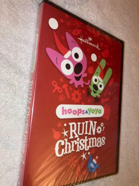 Hallmark Hoops and Yoyo Ruin Christmas DVD Movie (Brand New Factory Sealed)