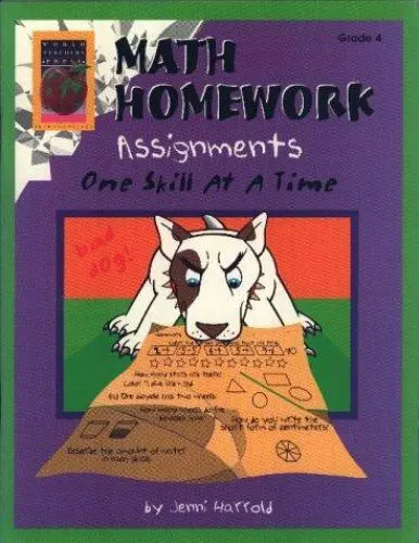 Math Homework Assignments, Grade 4, Harrold, Jenni, Good Book