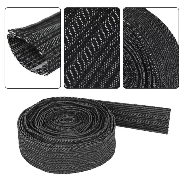 Poignée en nylon noir premium pour câbles de soudage à bâton et harnais de c