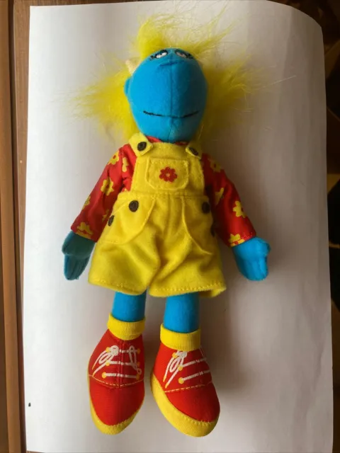 Vintage BBC Cbeebies TWEENIES BELLA Plush Soft Toy 9in Childrens Hasbro 1999