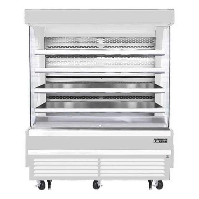 Open Air Refrigerator Commercial 73" Open Vertical Display Merchandiser Cooler