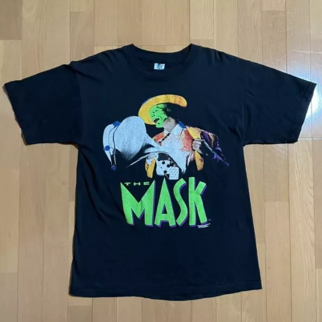 THE MASK  Movie  T-Shirts Size XL Short Sleeves 90s Used Vintage spring-summer