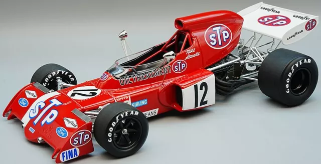 1:18 Tecnomodels 18288B Niki Lauda März 721X #14 Belgische Gp 1972