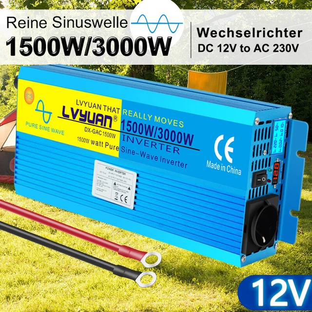 Inverter 12v 230v Reiner Sinus