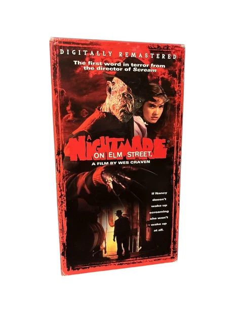Italian Nightmare A NIGHTMARE ON Elm Street (VHS, 1984, Digitally Remastered) £17.04 ...