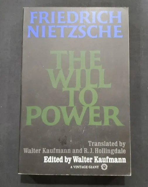 The Will to Power by Friedrich Nietzsche (1968, Trade Paperback)