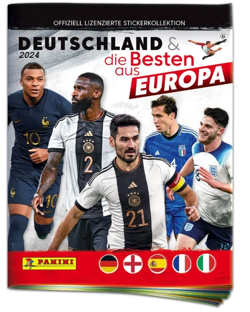 Panini 2024 Allemagne & Les Meilleurs Autocollants EM