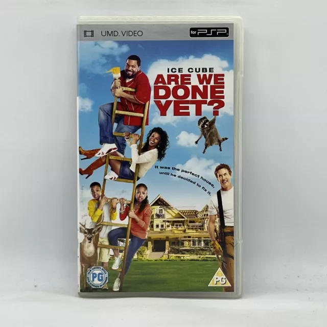 Are We Done Yet Ice Cube Rare Comedy Sony PSP PlayStation UMD Video Region