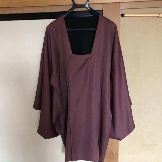 Reversible Michiyuki Coat Kimono-Haori, Long Coat