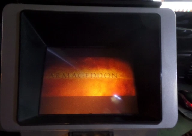 SUPER 8mm SOUND FILM ARMAGEDDON TRAILER for big screen cinema projector reel mic