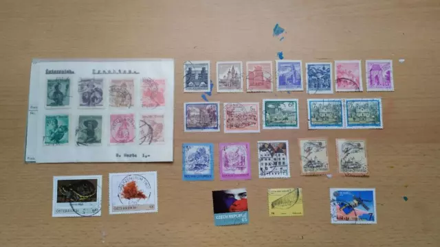 briefmarken österreich konvolut sammlung trachten 30 Stück  gestempelt, Lot#8