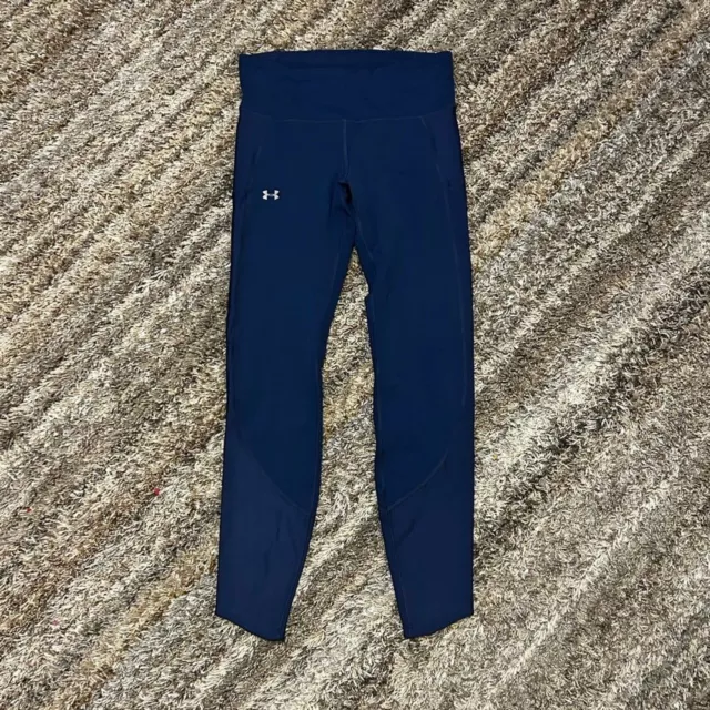 UNDER ARMOUR WOMEN'S Fly Fast Jacquard Crop Compression Leggings NWT Size:  SMALL $38.98 - PicClick