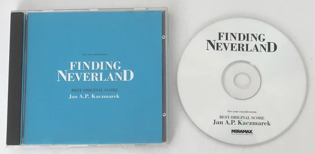 Finding Neverland Jan A.P. Kaczmarek Best orig score USA Promo Cd Academy Awards