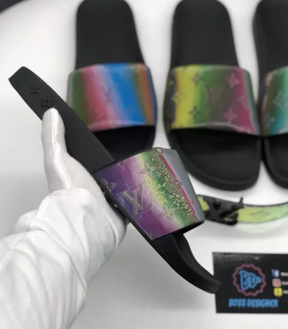 Louis vuitton reflective 2025 slides