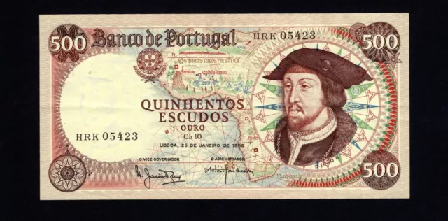 Portugal 500 escudos 1966 * VF+ *