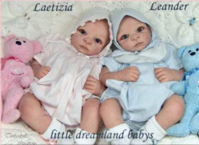 LAETIZIA, Artist HILLIE BANNINK, Reborn Doll Kit COA #132 LIMITED EDITION of 250